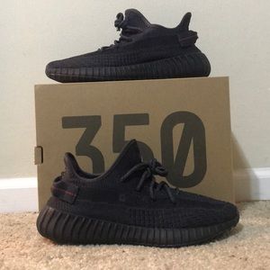 Adidas Yeezy 350 V2 - Black (Non-reflective)